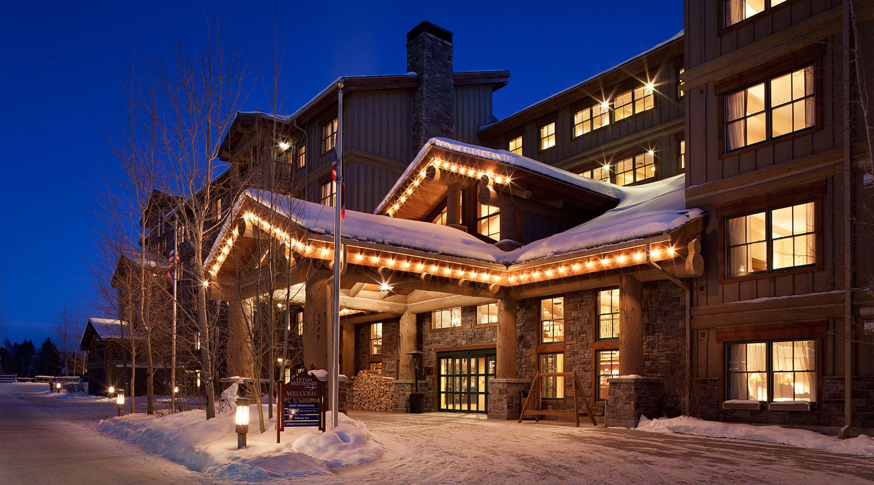 Teton Mountain Lodge And Spa, A Noble House Resort Teton Village Extérieur photo